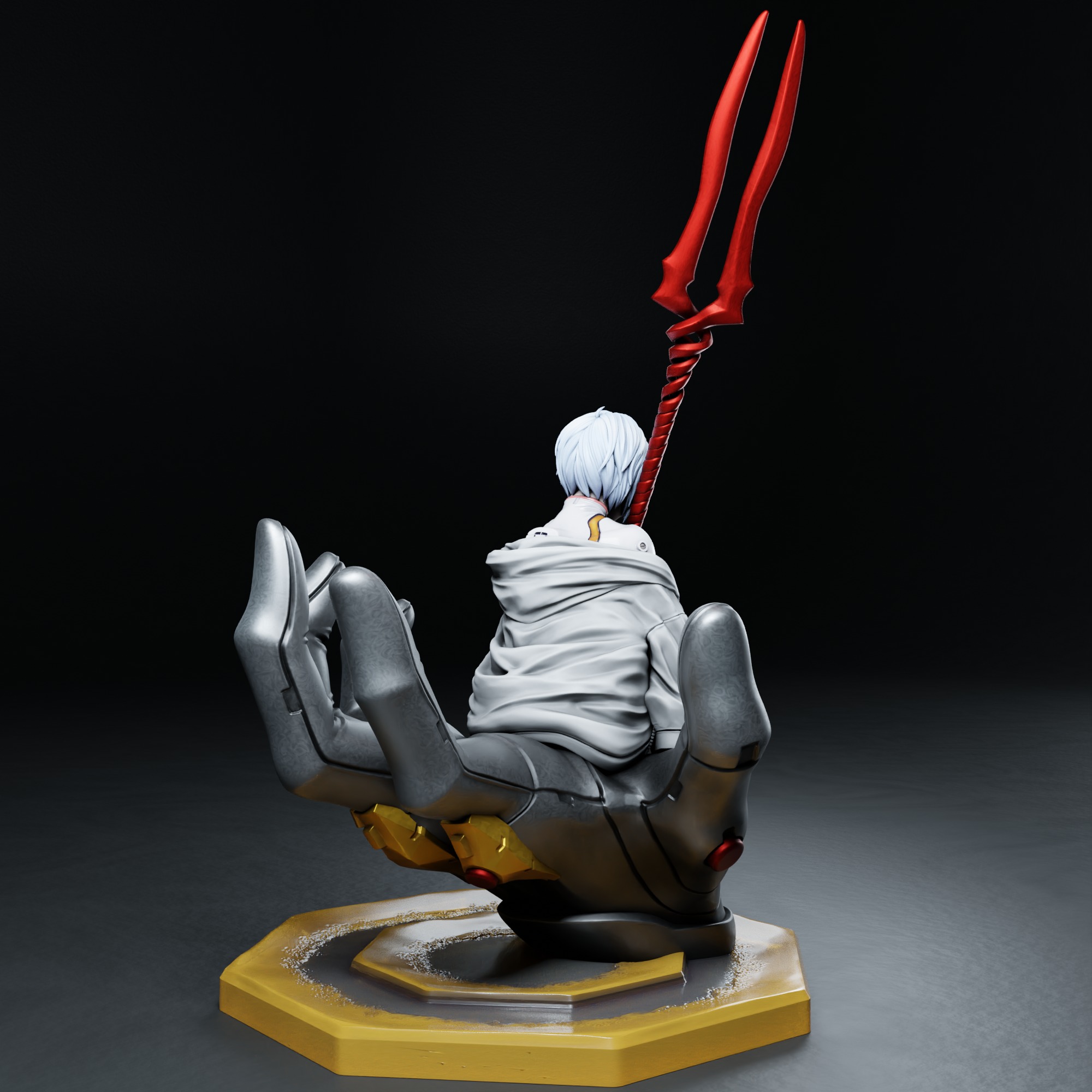 Ayanami Rei - Neon Genesis Evangelion 3D print model_9