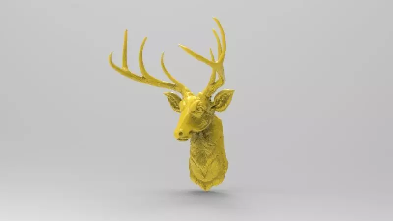 Deer Head   3D model_0