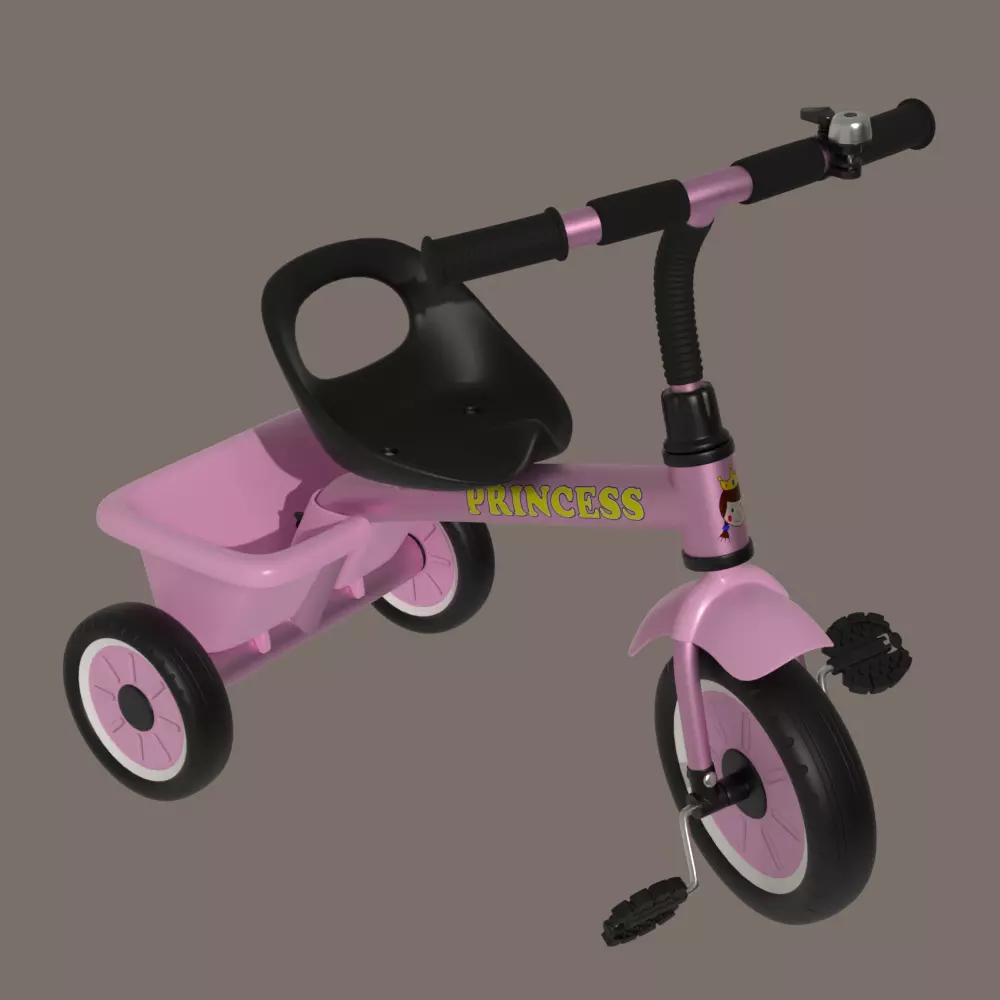 Kids Bike 3D model