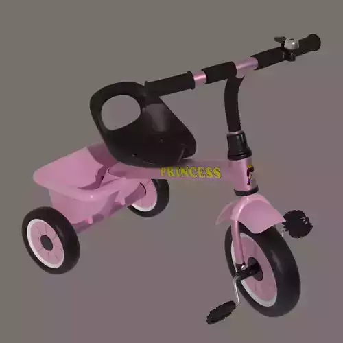 Kids Bike 3D model