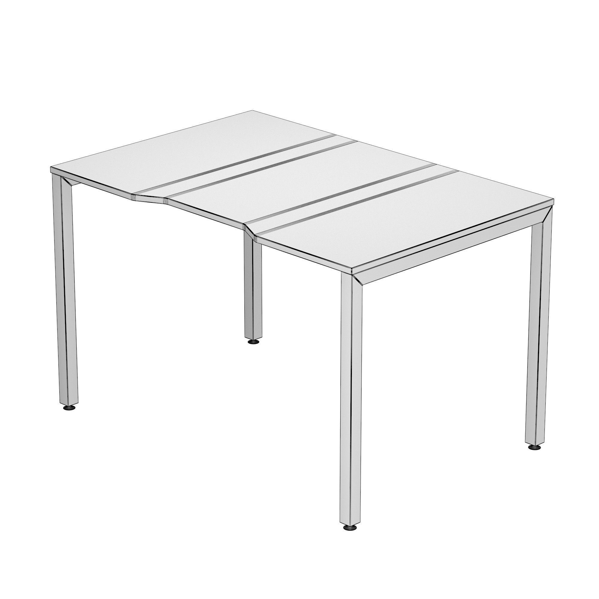  FLX  desk 3D model_6
