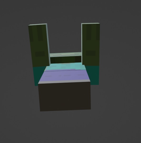 free Minecraft zombie Free low-poly 3D model_11