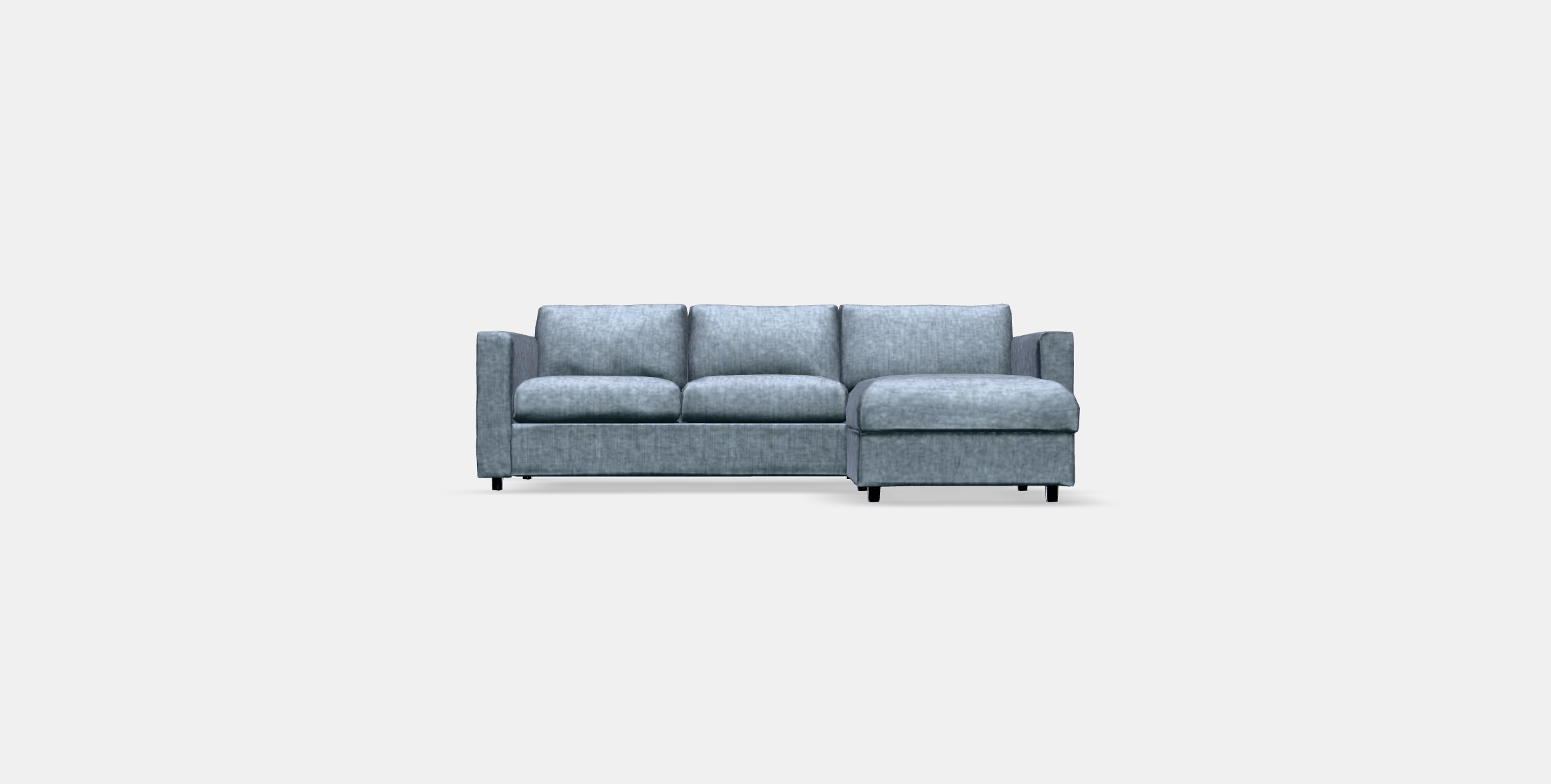 VIMLE 3-seat sofa 17 Low-poly 3D model_9