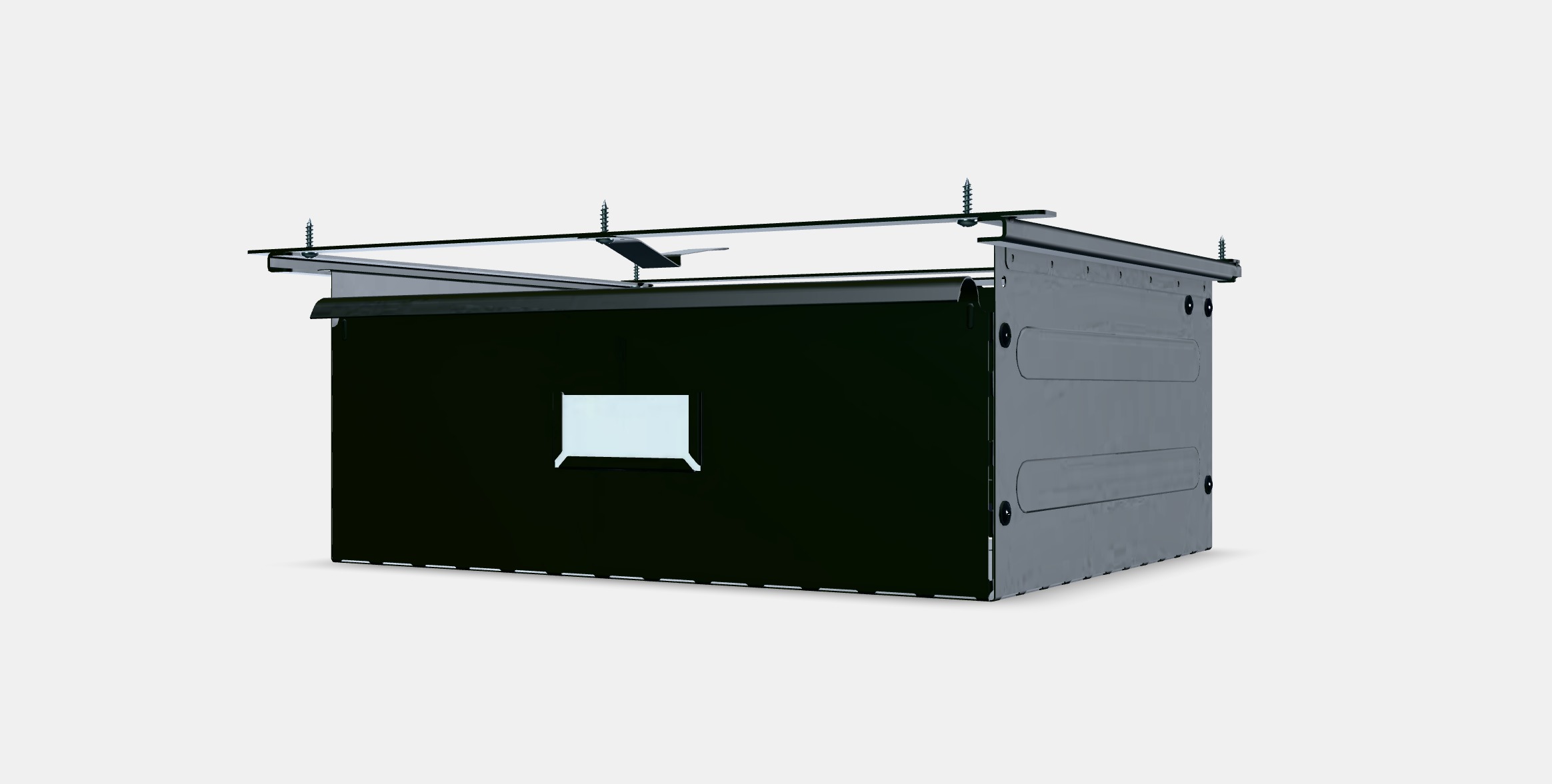 IVAR Drawer 1 Low-poly 3D model_13