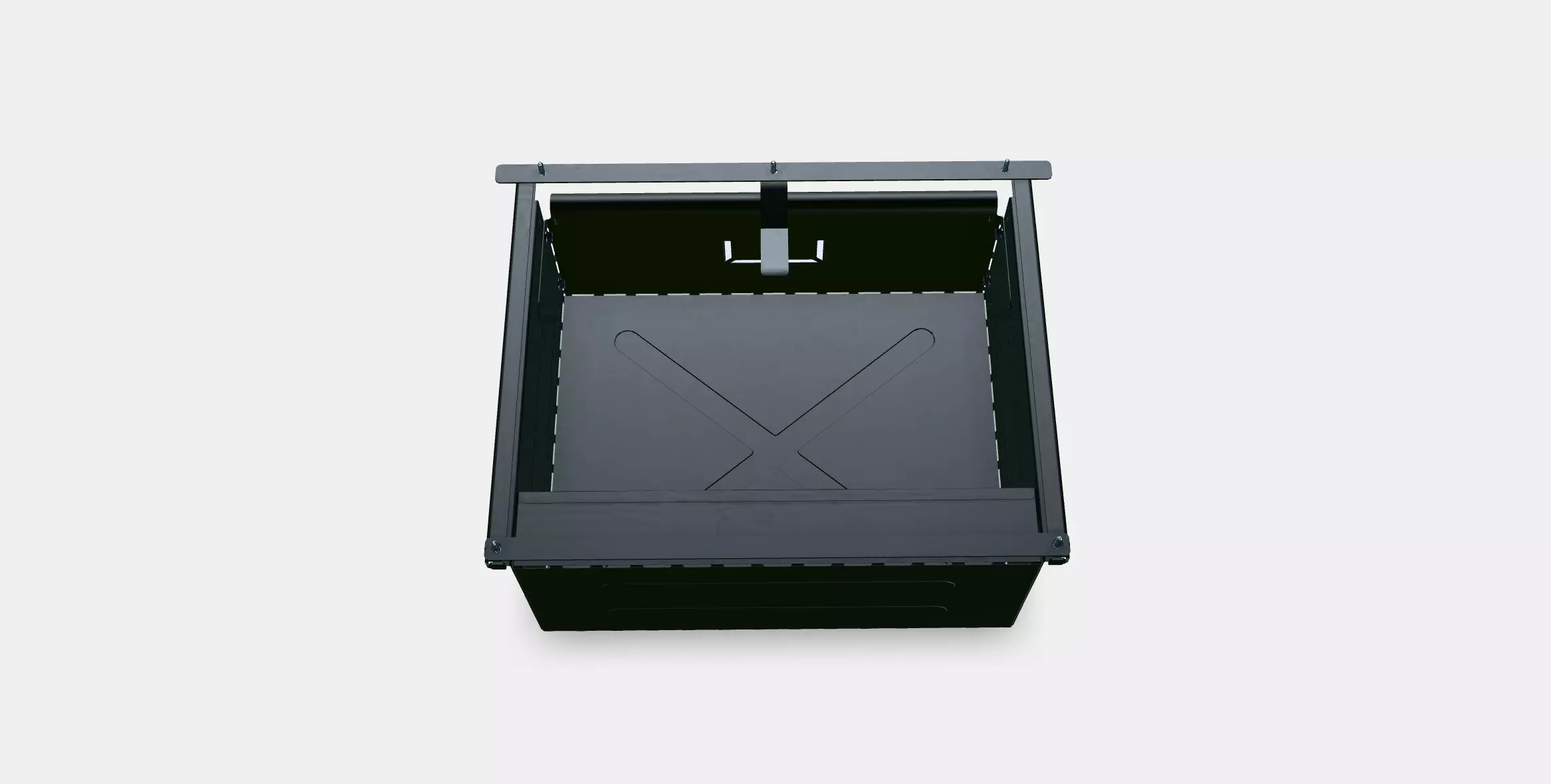 IVAR Drawer 1 Low-poly 3D model_0