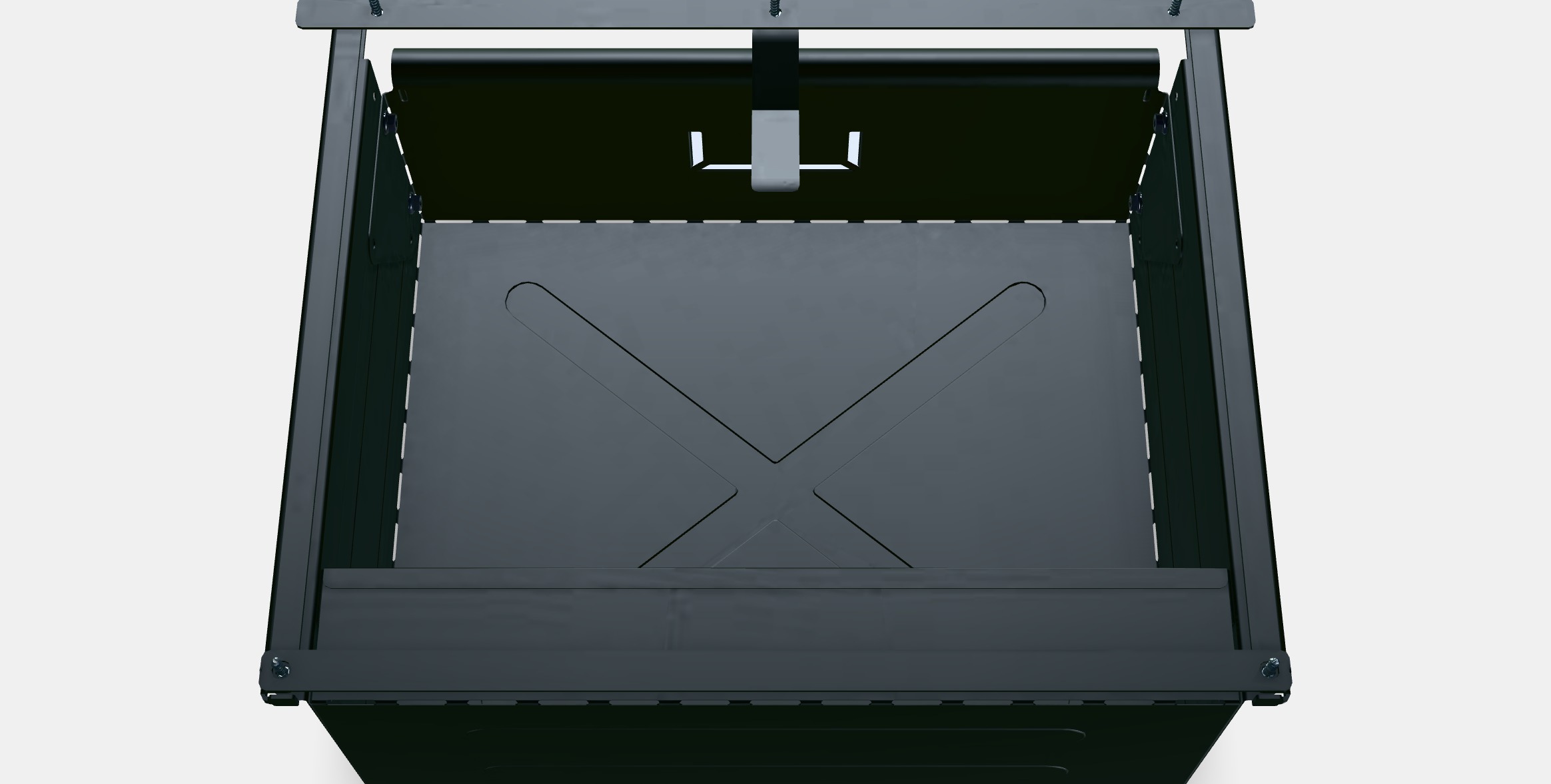 IVAR Drawer 1 Low-poly 3D model_6