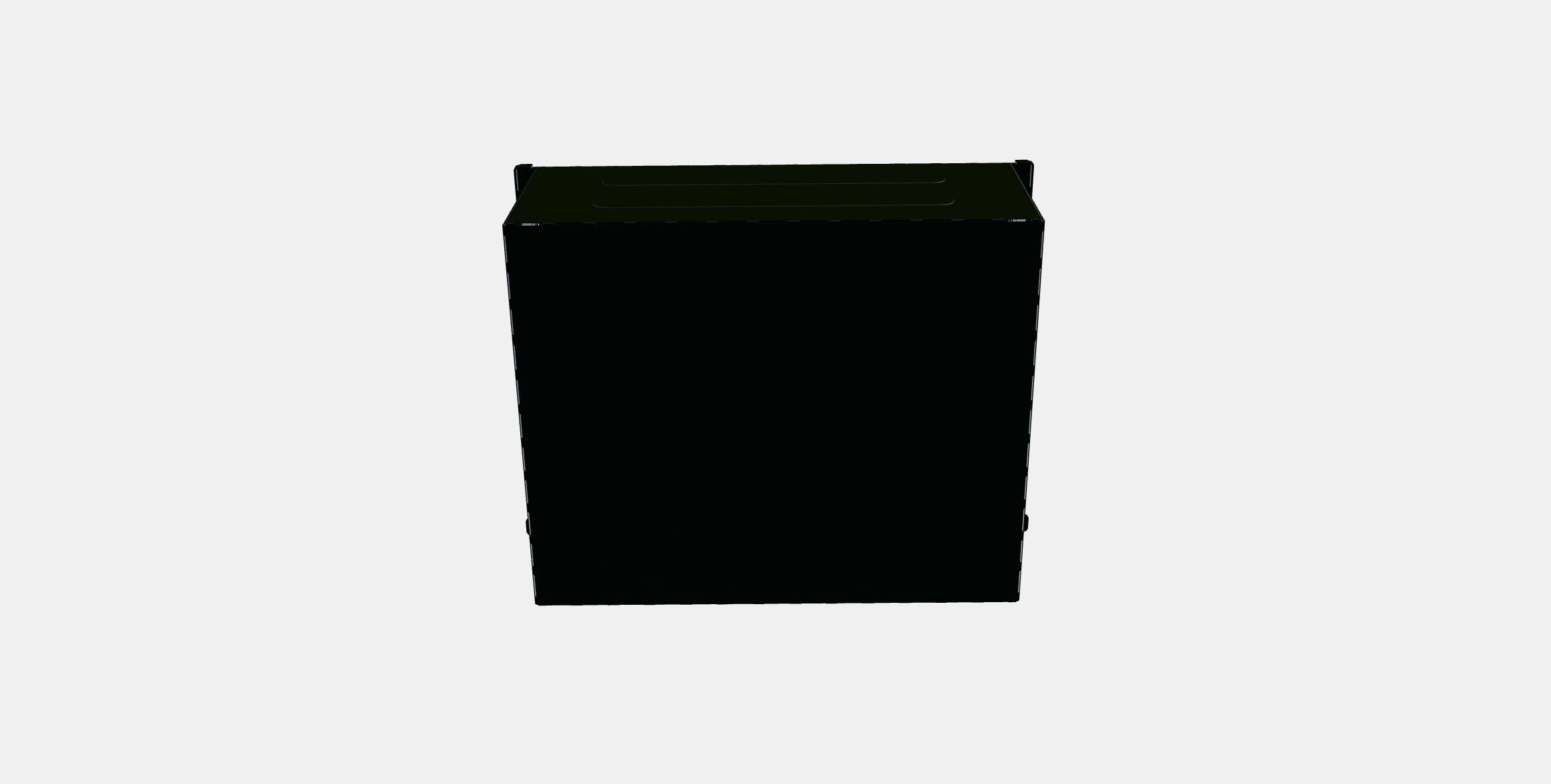 IVAR Drawer 1 Low-poly 3D model_5