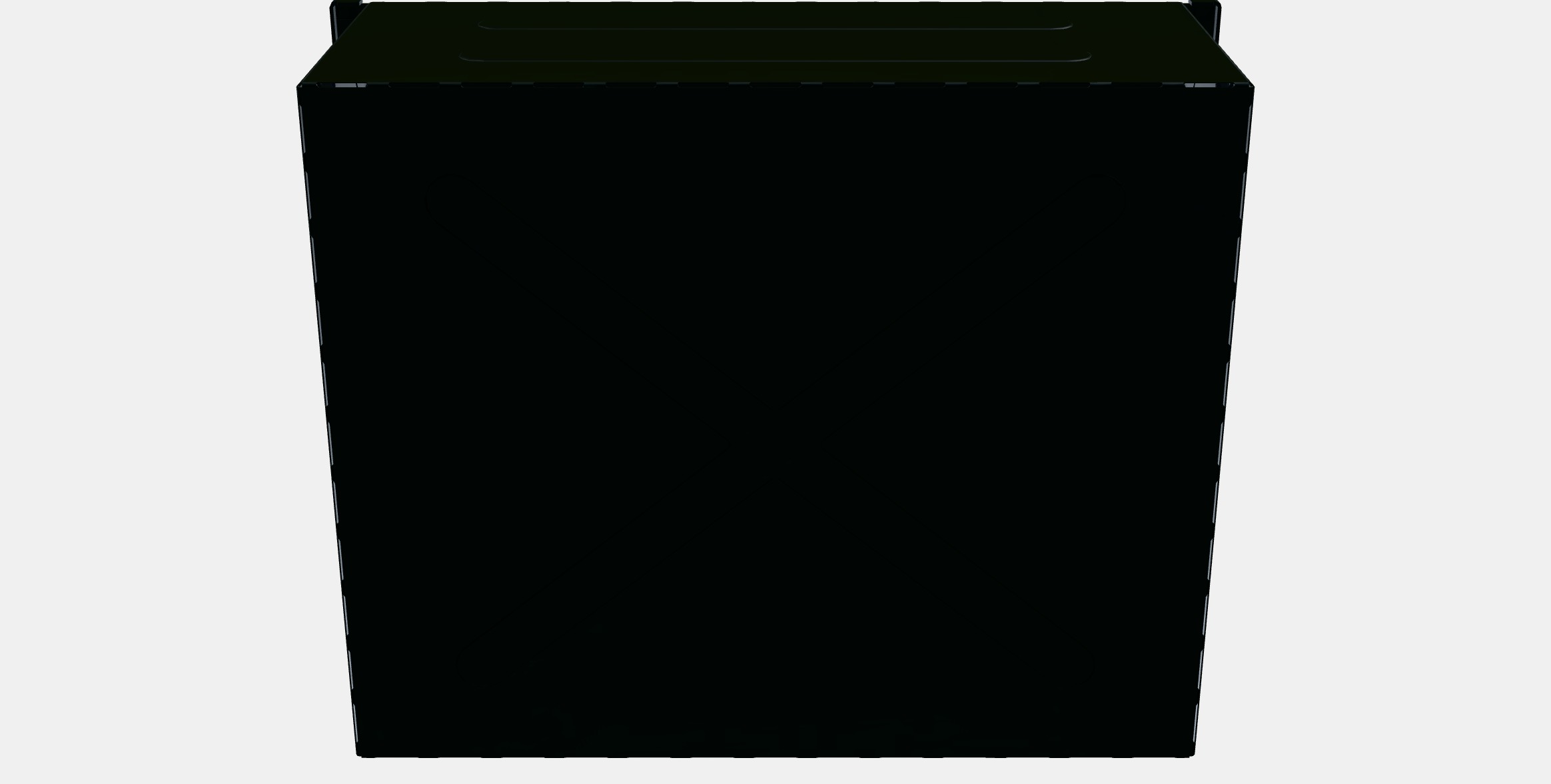 IVAR Drawer 1 Low-poly 3D model_8