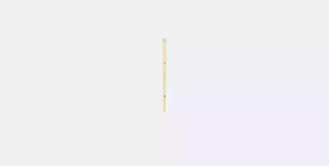 IVAR Corner post Low-poly 3D model