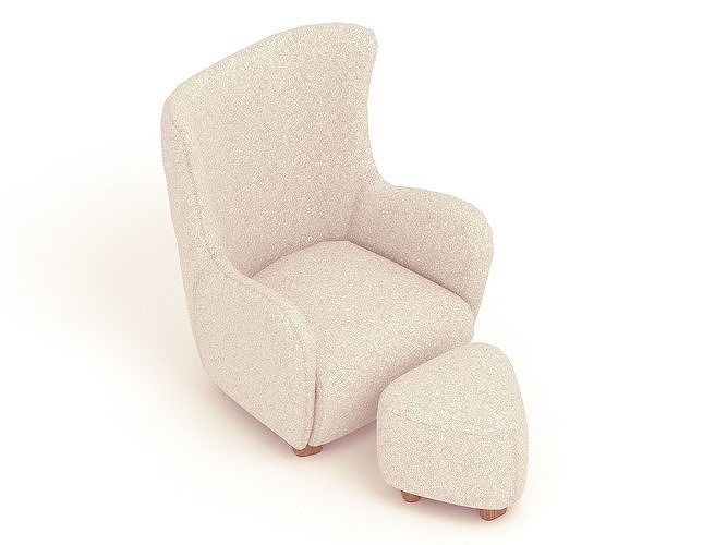 Bozzi Chair by CB2 3D model