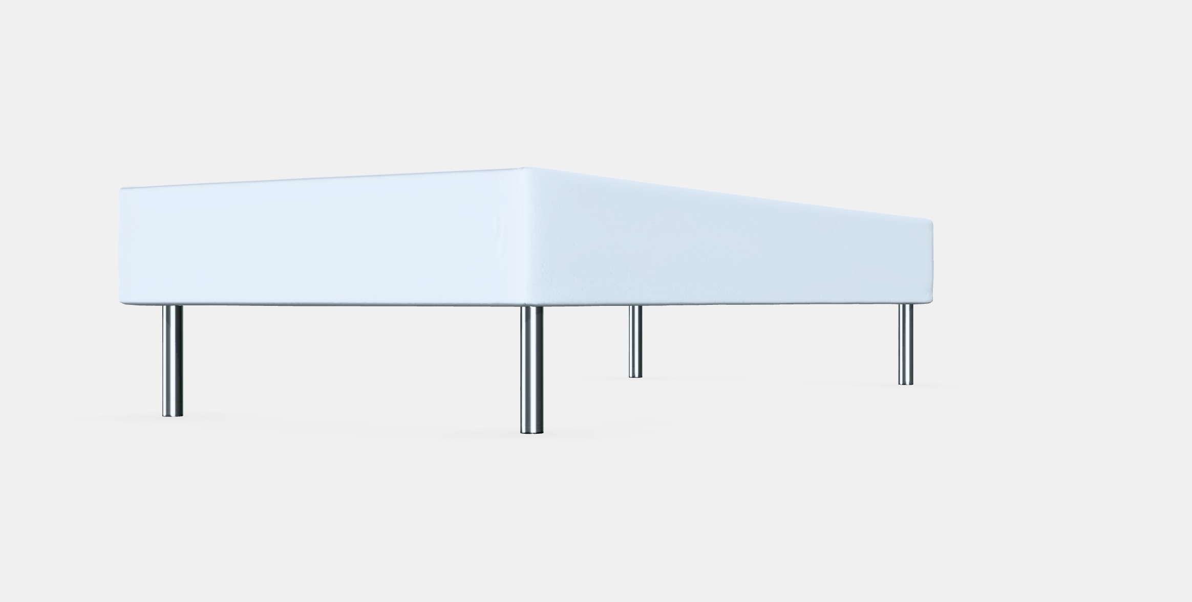 ESPEVAR Slatted mattress base with legs 6 Low-poly 3D model_5