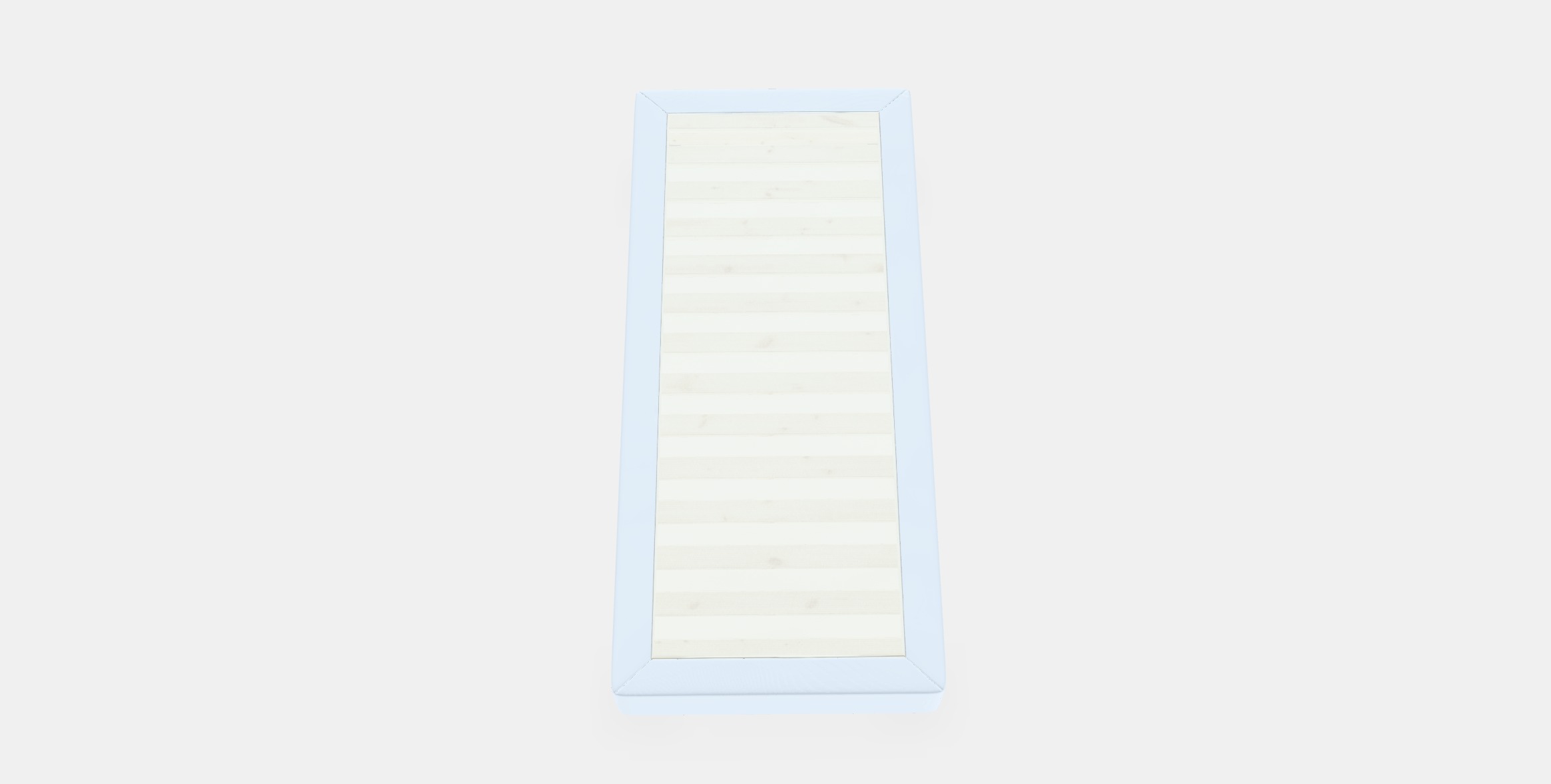 ESPEVAR Slatted mattress base with legs 6 Low-poly 3D model_6