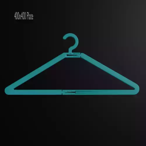 3D Print Detachable Clothes Hanger