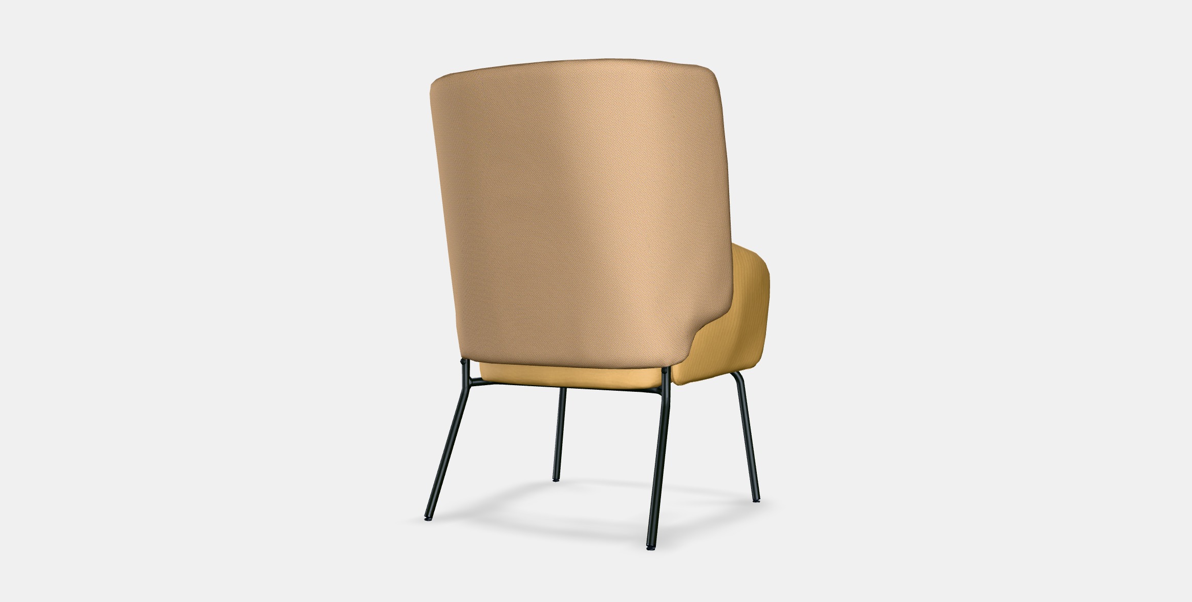 BINGSTA High-back armchair 1 Low-poly 3D model_3