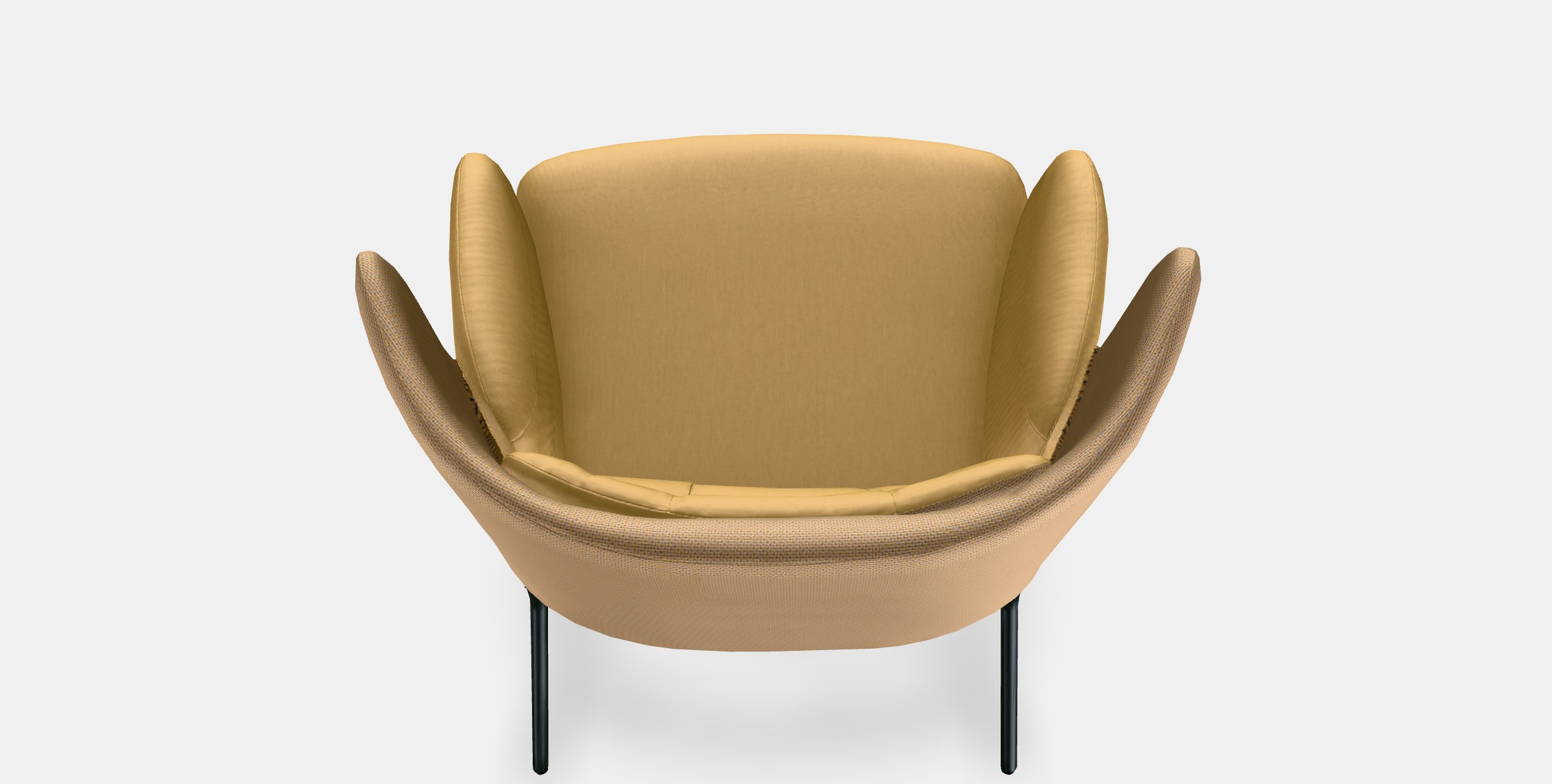 BINGSTA High-back armchair 1 Low-poly 3D model_7