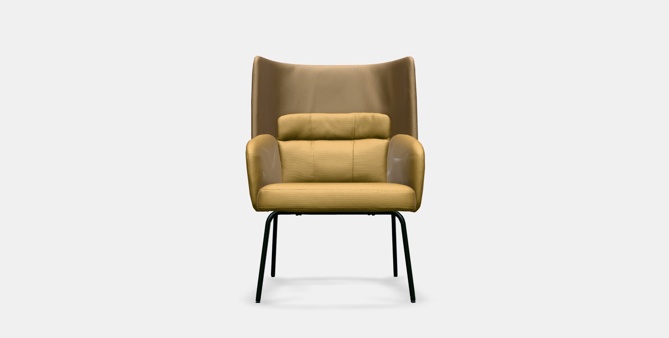 BINGSTA High-back armchair 1 Low-poly 3D model_8