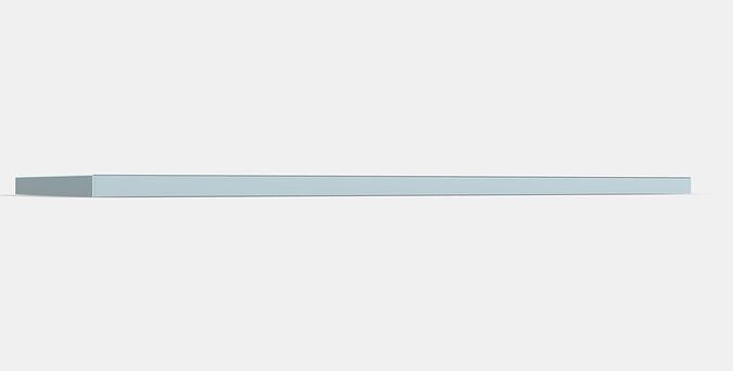 HJORTVIKEN Drawer front Low-poly 3D model