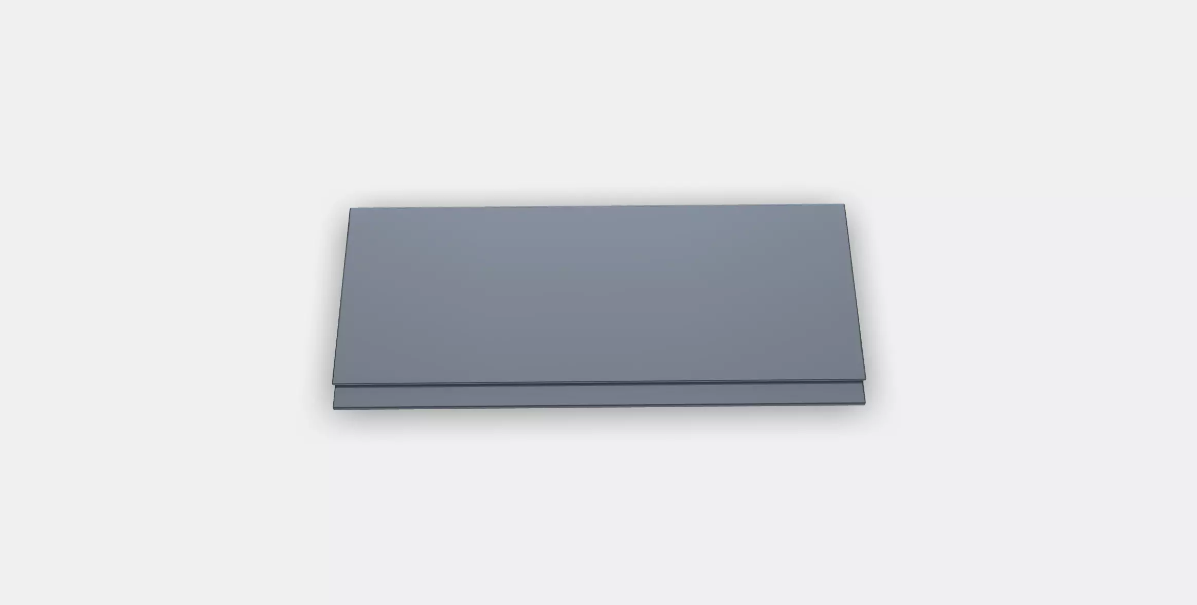 VASTERVIKEN Drawer front 1 Low-poly 3D model_0