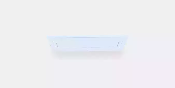 HANVIKEN Drawer front Low-poly 3D model