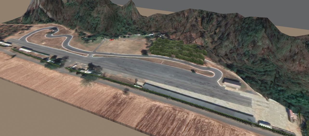 8 Speed Racing Circuit PakChong Khaoyai 3D model_2