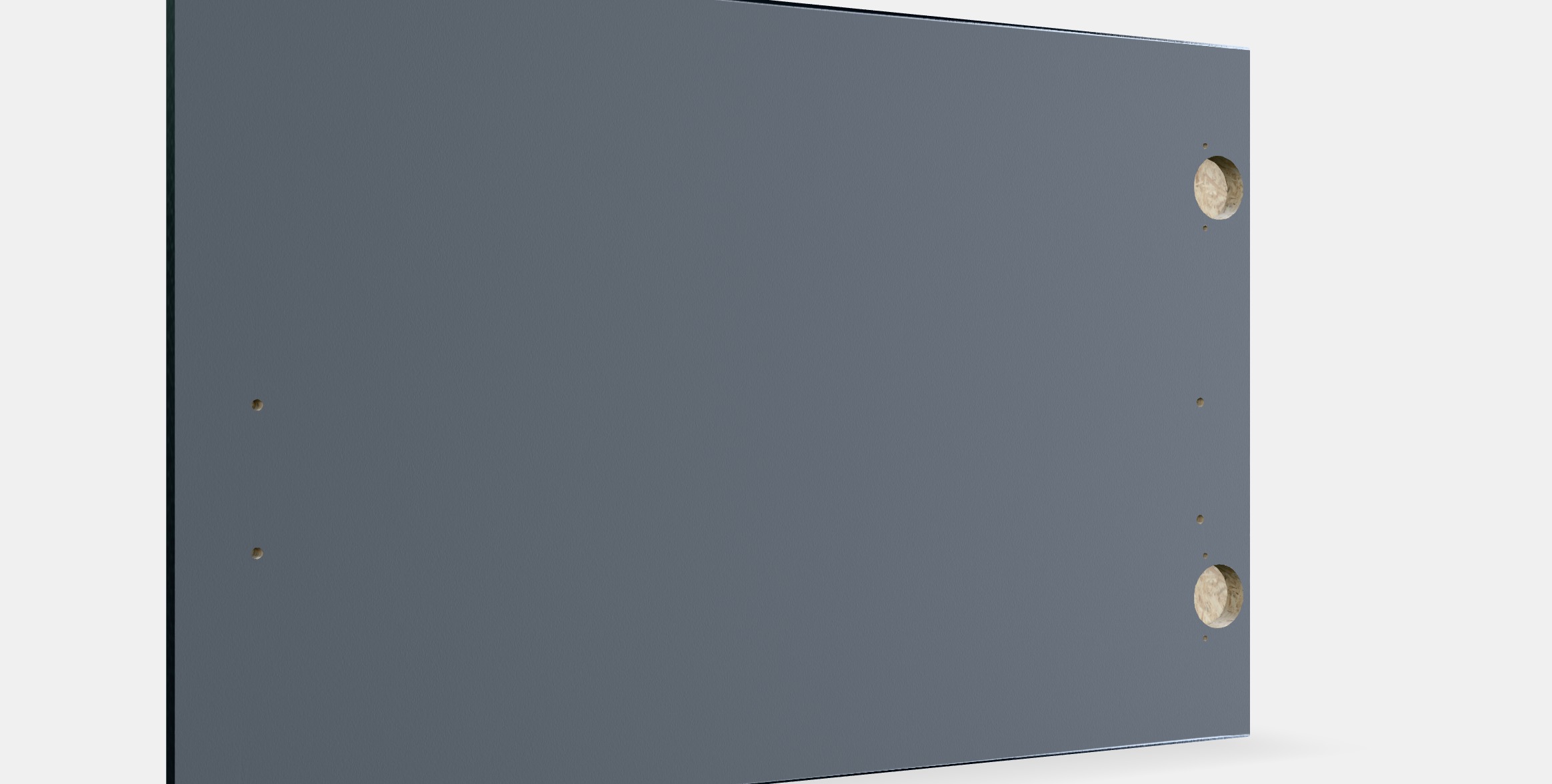 RIKSVIKEN Door-drawer front Low-poly 3D model_2