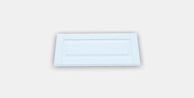 SMEVIKEN Drawer front Low-poly 3D model