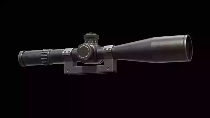 Sniper Scope Game Ready 