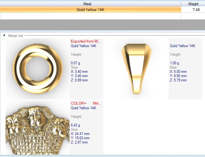 Basket of Puppies Pendant 3D print model_5