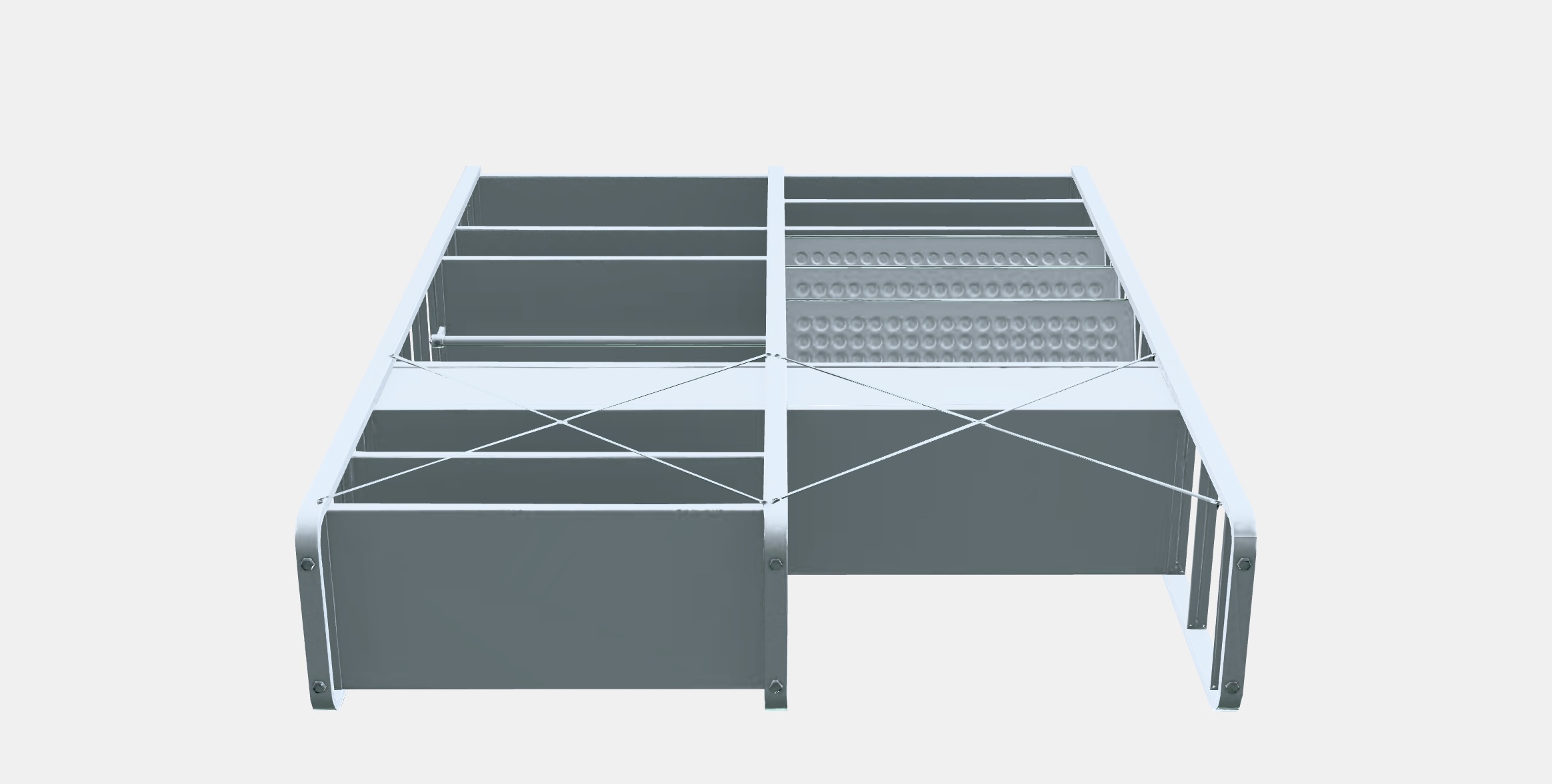 ELVARLI Wardrobe combination 10 Low-poly 3D model_8