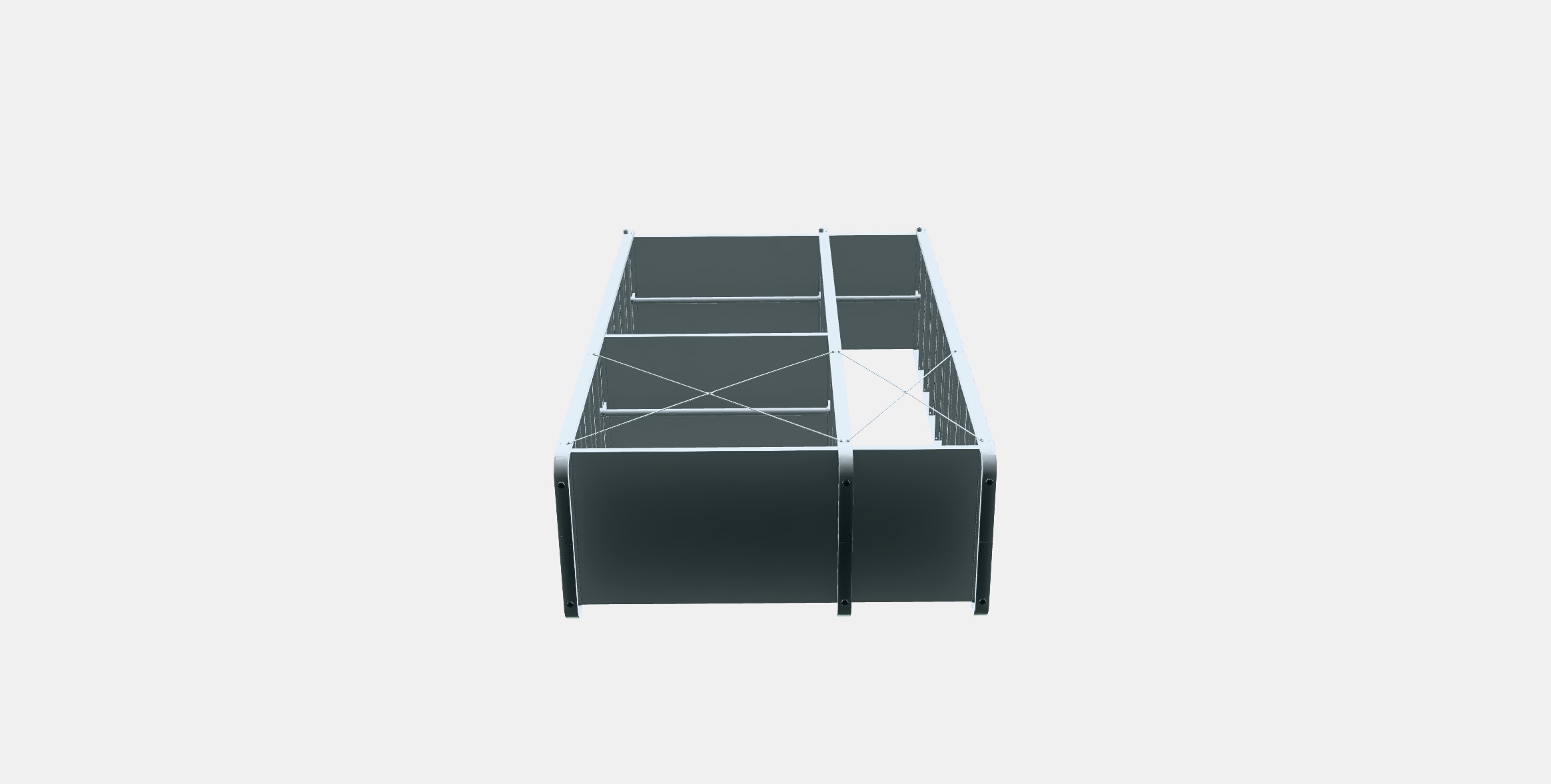 ELVARLI Wardrobe combination 12 Low-poly 3D model_6