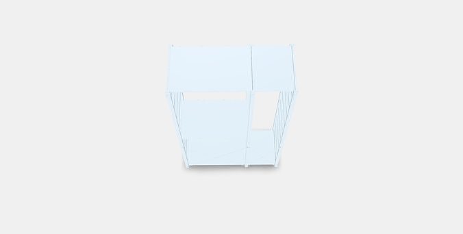 ELVARLI Wardrobe combination 12 Low-poly 3D model