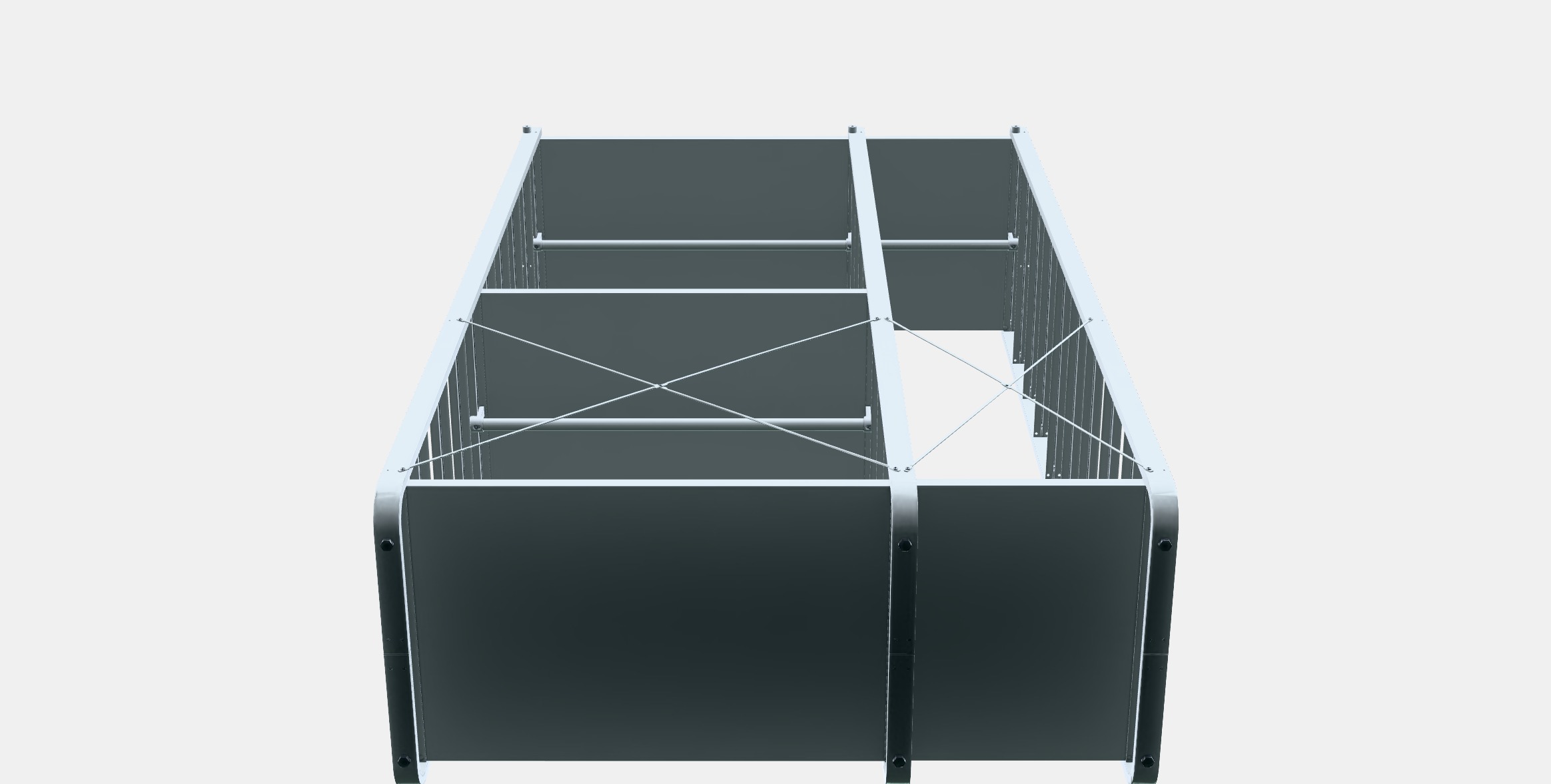 ELVARLI Wardrobe combination 12 Low-poly 3D model_8