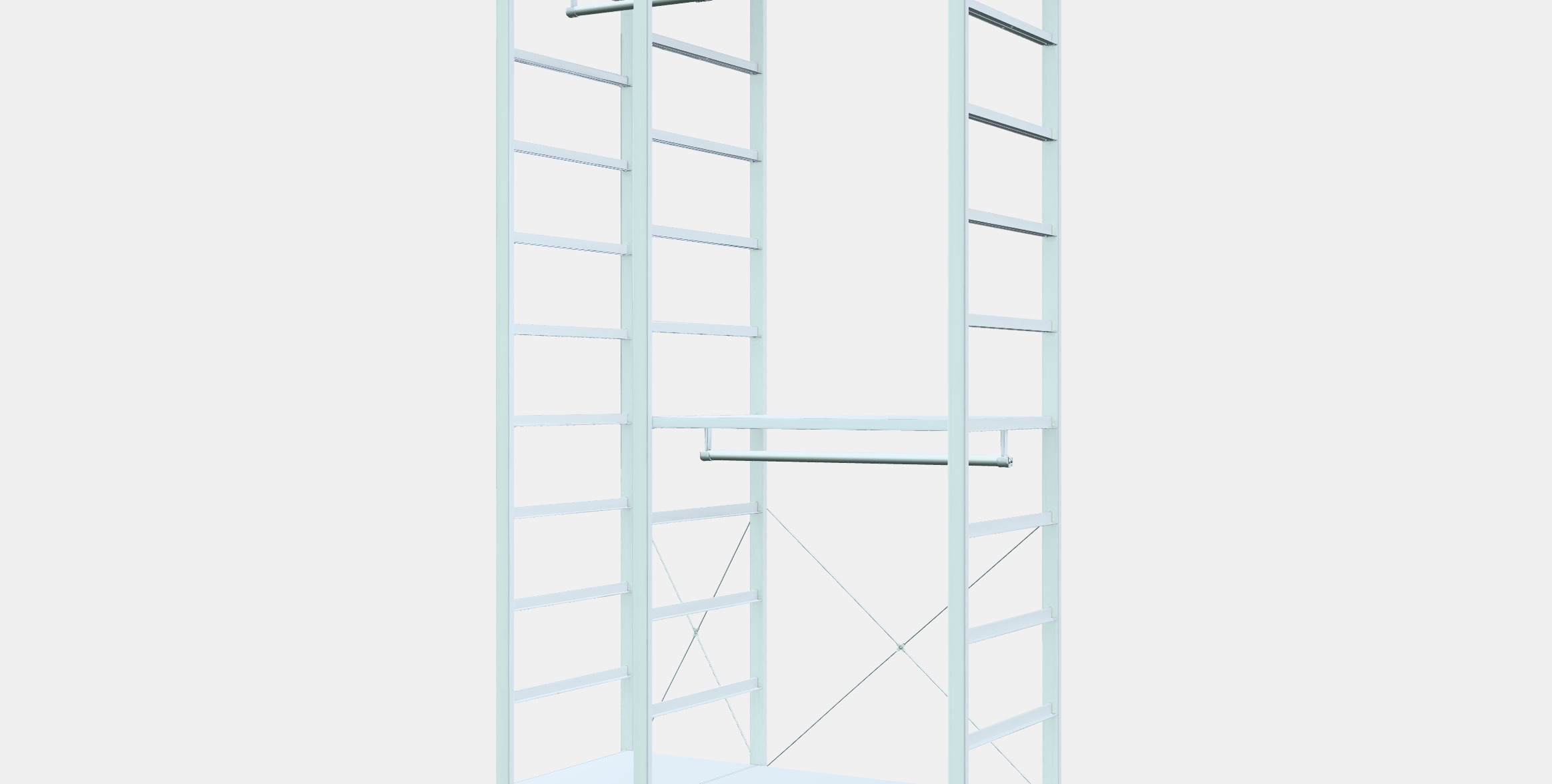 ELVARLI Wardrobe combination 12 Low-poly 3D model_13