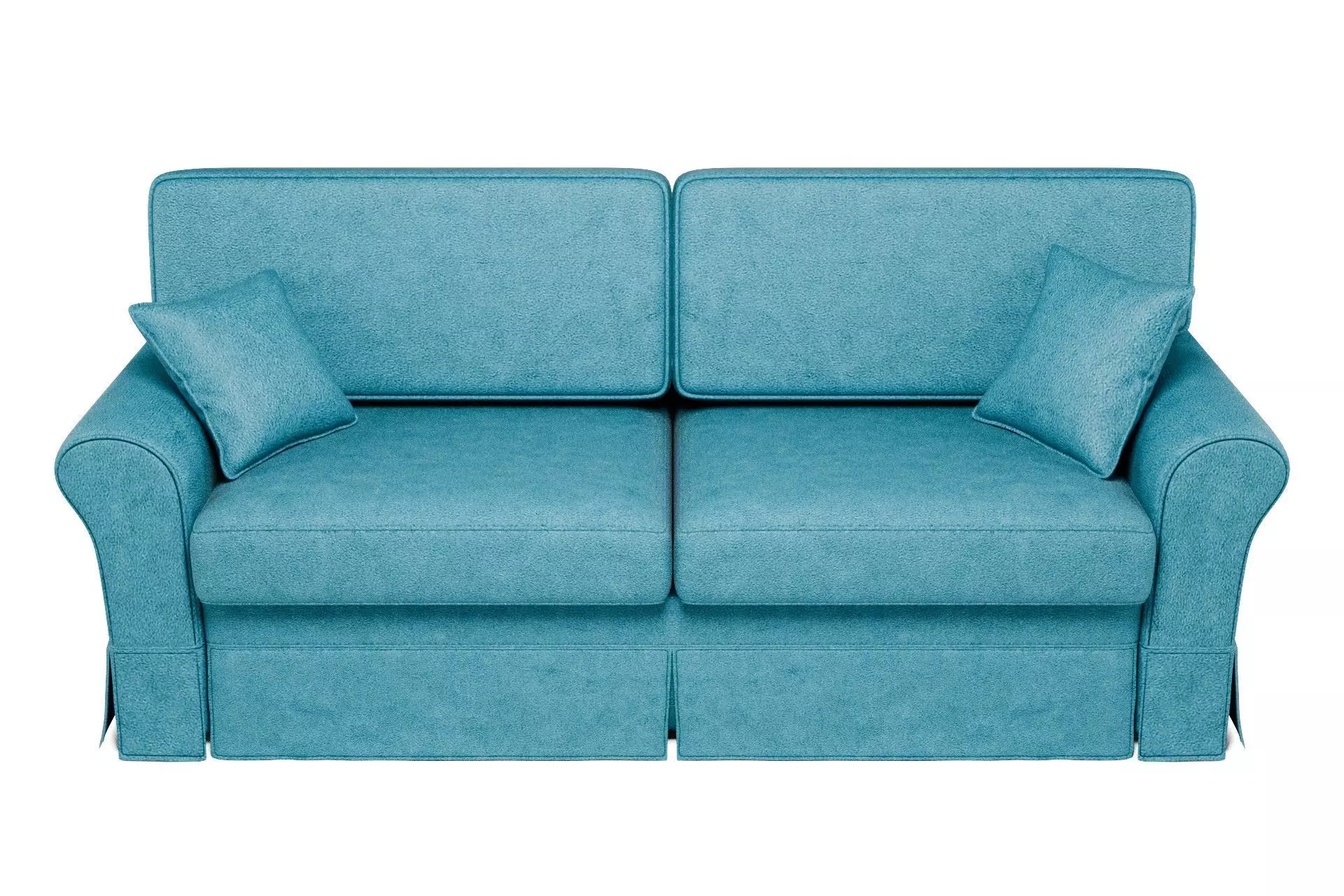3d model of blue sofa 3D model_0