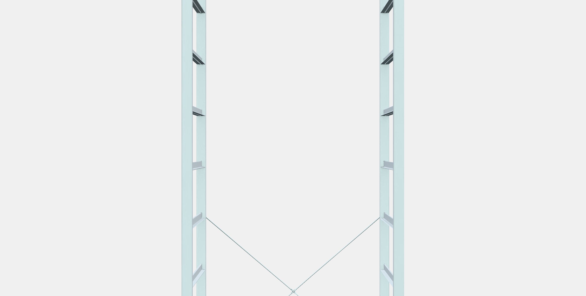 ELVARLI Wardrobe combination 13 Low-poly 3D model_11