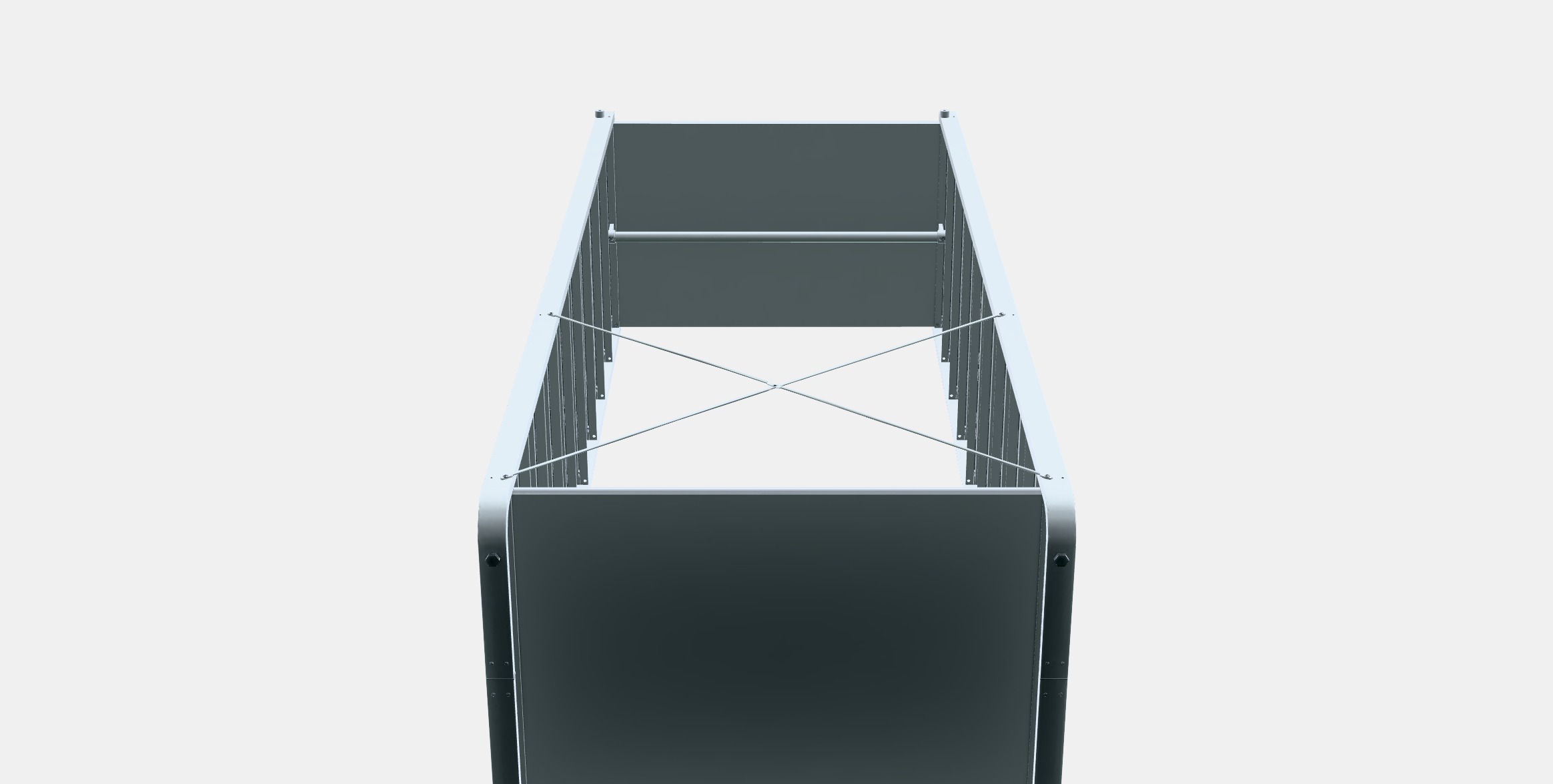 ELVARLI Wardrobe combination 13 Low-poly 3D model_8