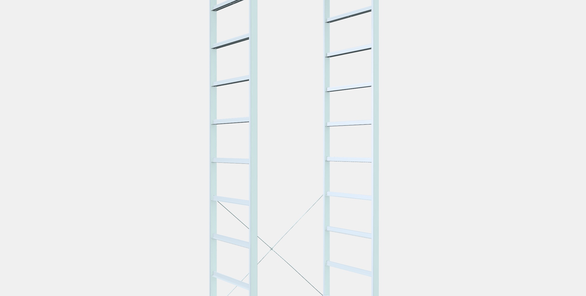 ELVARLI Wardrobe combination 13 Low-poly 3D model_9