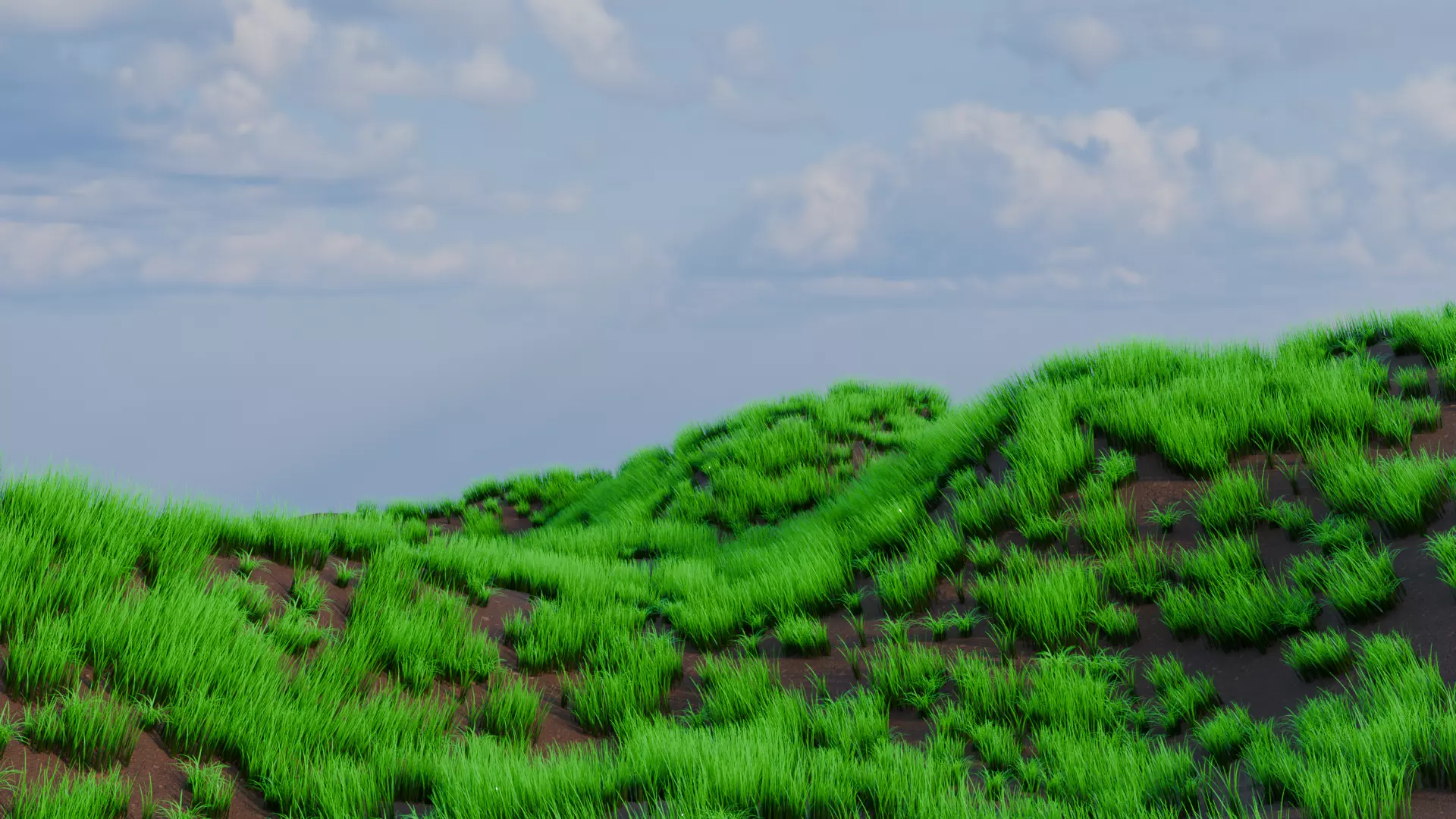 Procedural Grass Trial 3D model_0