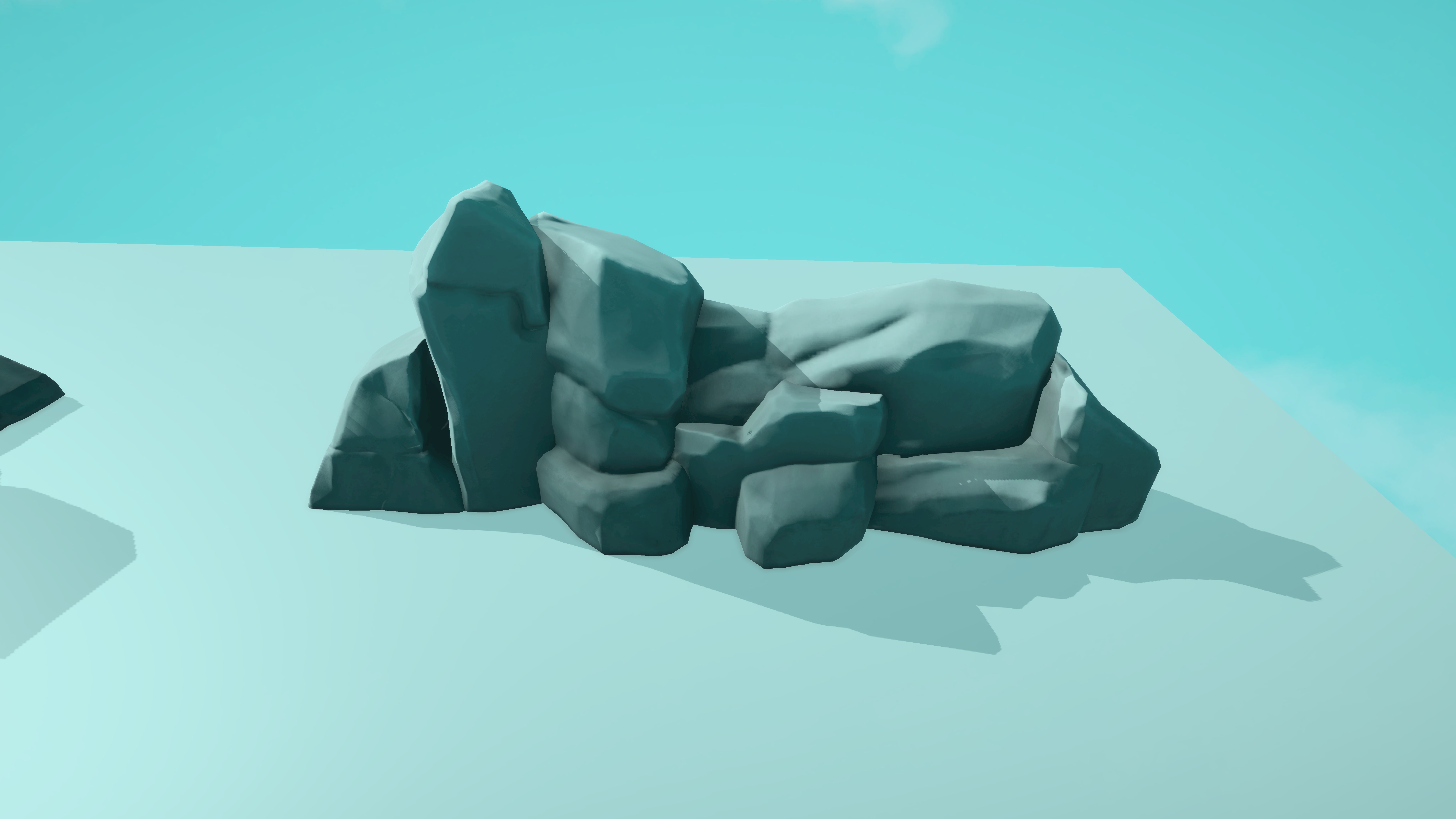 Stylized Nature PACK Low-poly 3D model_10