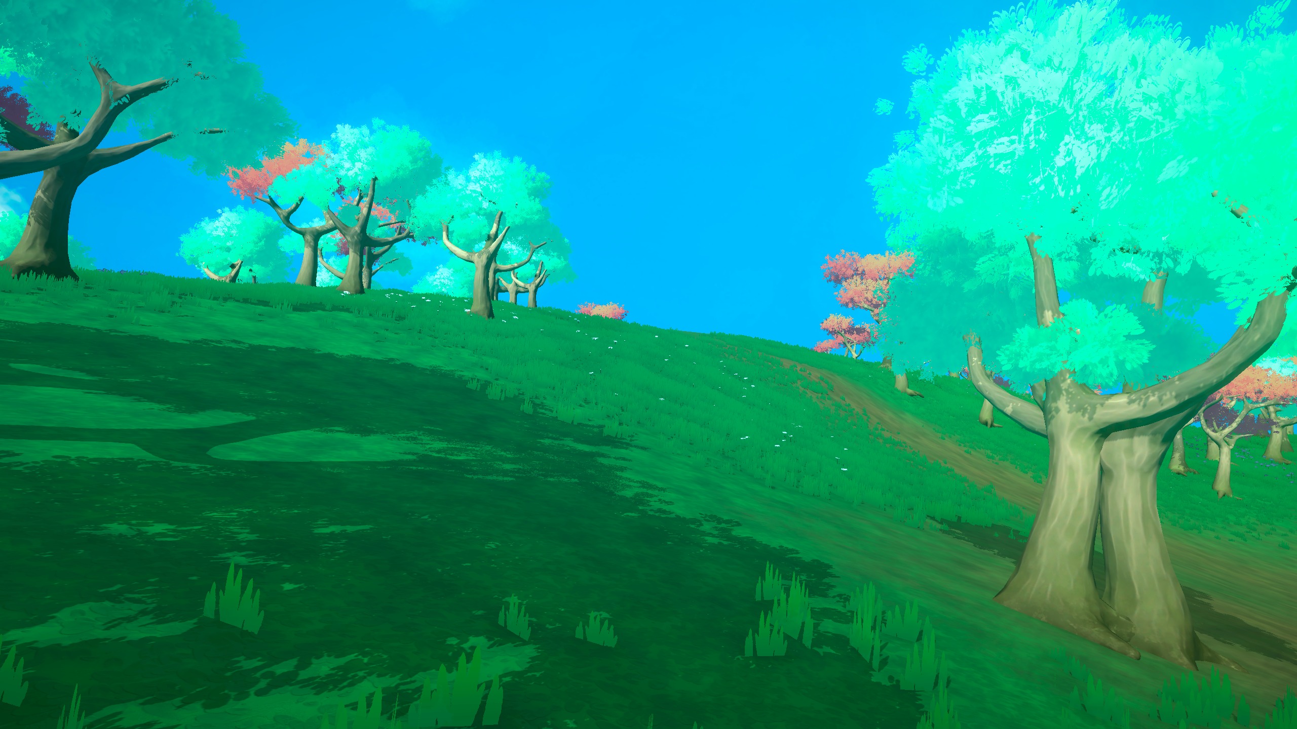 Stylized Nature PACK Low-poly 3D model_8