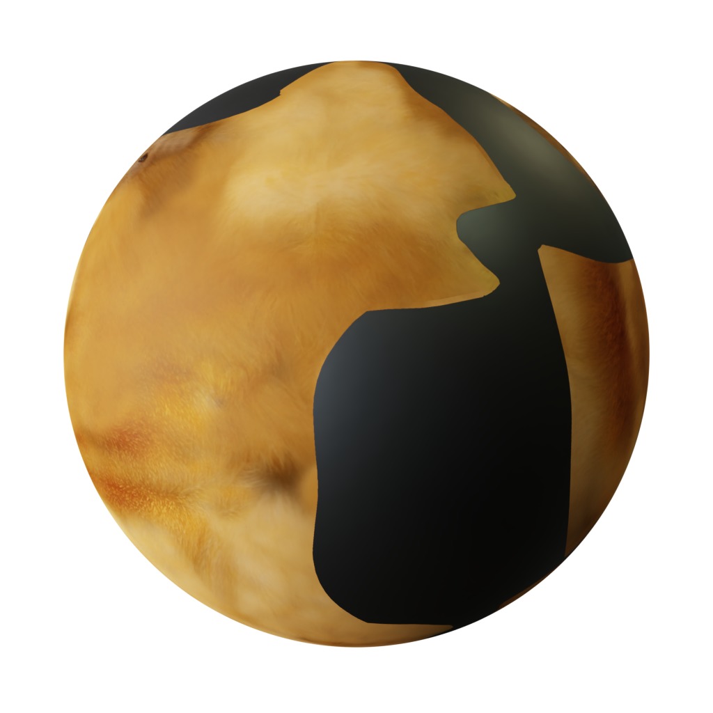 Gibbons Apes Low-poly 3D model_10