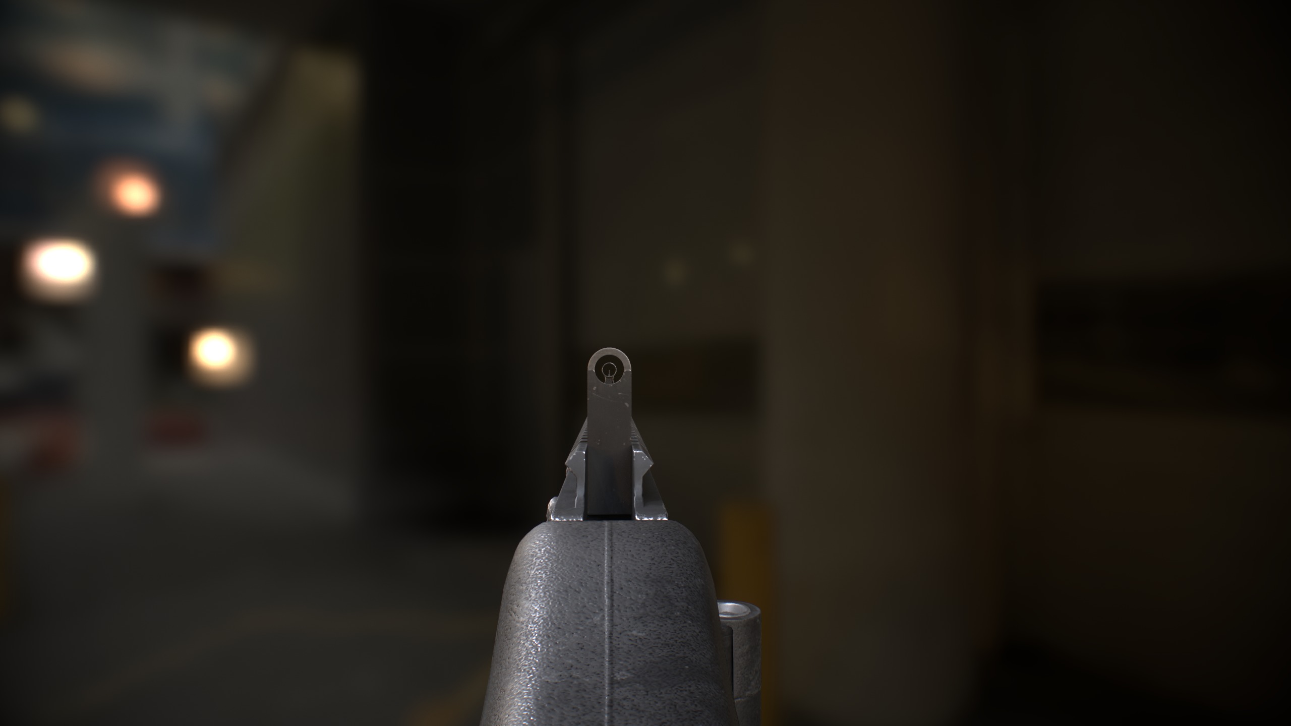 G36KA4 Assault Rifle - Game Ready  Low-poly 3D model_9