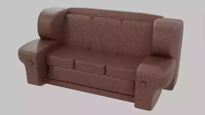 Low Poly Sofa