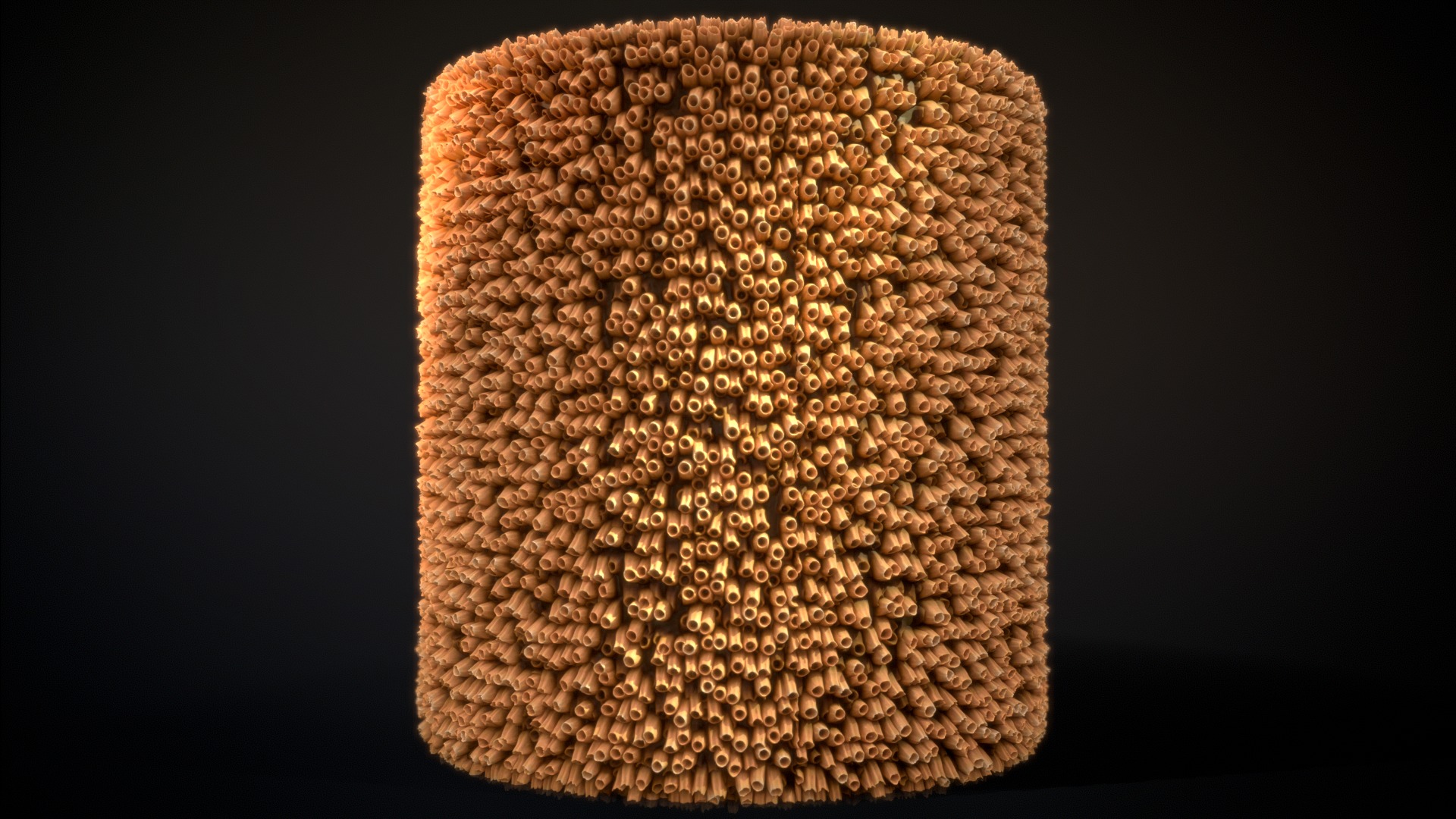 Thatched roof seamless PBR material texture Texture_2