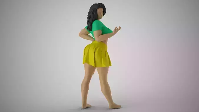 Twinkle Girl 3D print model