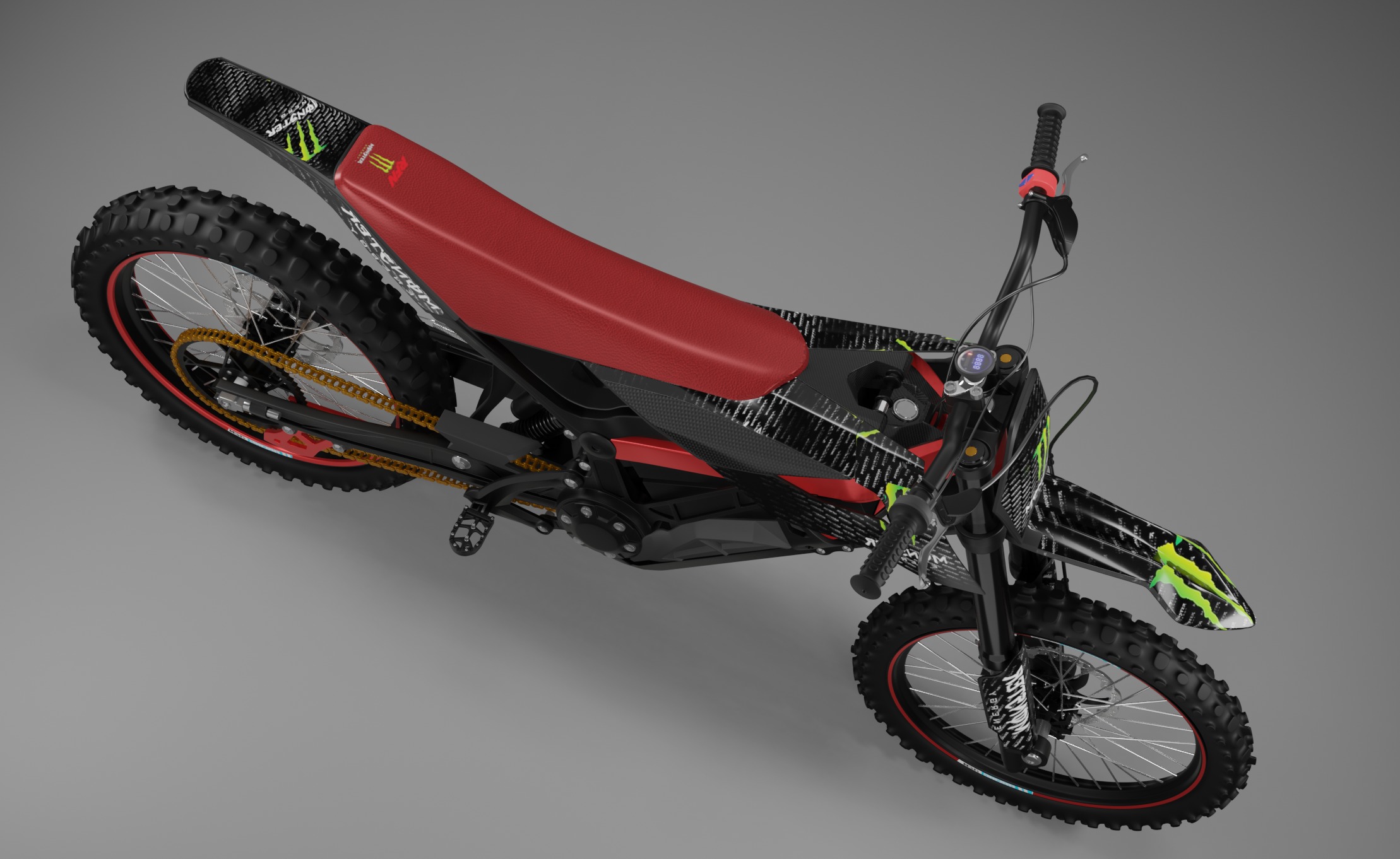 Apollo RFN Electric Bike Low-poly 3D model_3