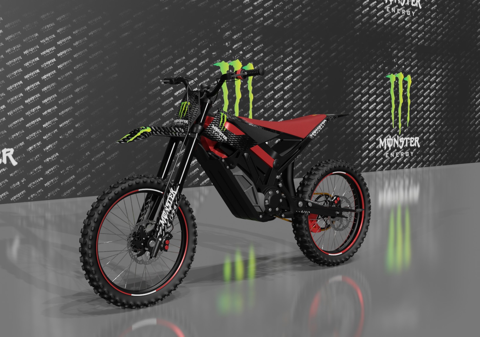 Apollo RFN Electric Bike Low-poly 3D model_5