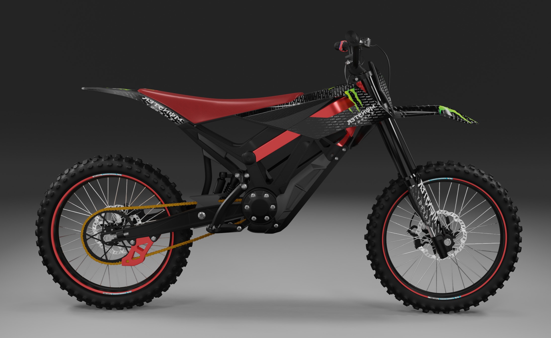 Apollo RFN Electric Bike Low-poly 3D model_1