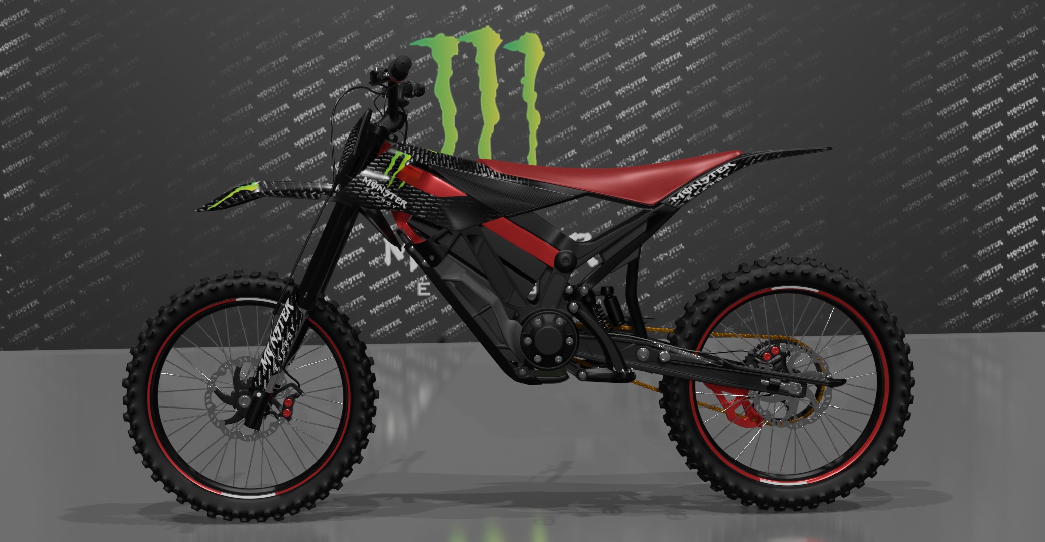 Apollo RFN Electric Bike Low-poly 3D model_4