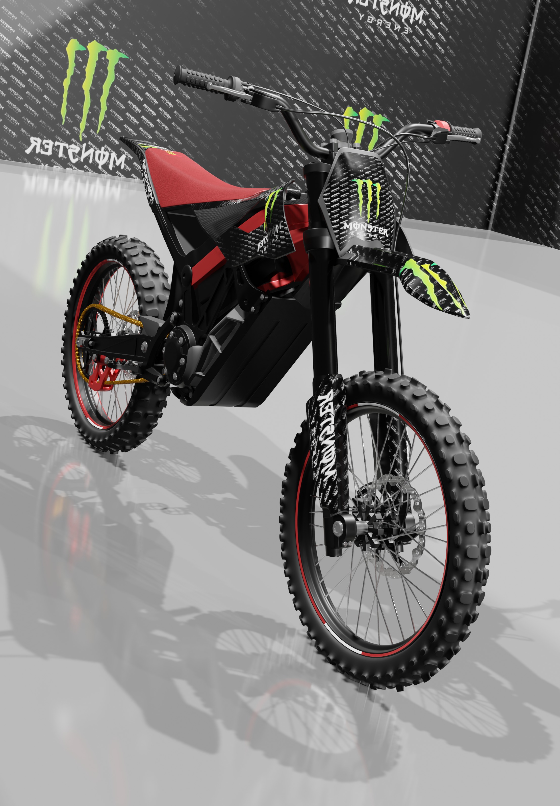 Apollo RFN Electric Bike Low-poly 3D model_15